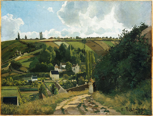 Jalais Hill, Pontoise, 1867. Metropolitan Museum of Art