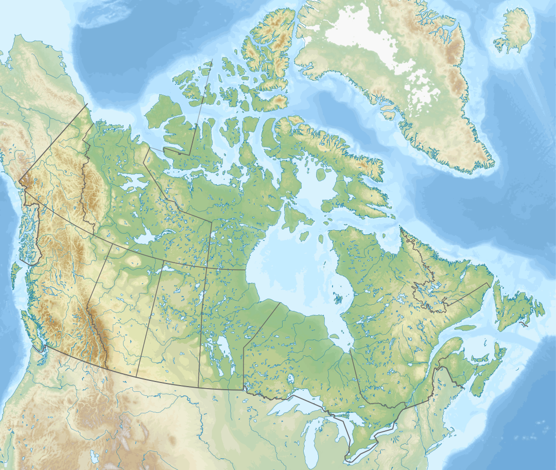 Noclador/sandbox/Canada 1989-2024 is located in Canada