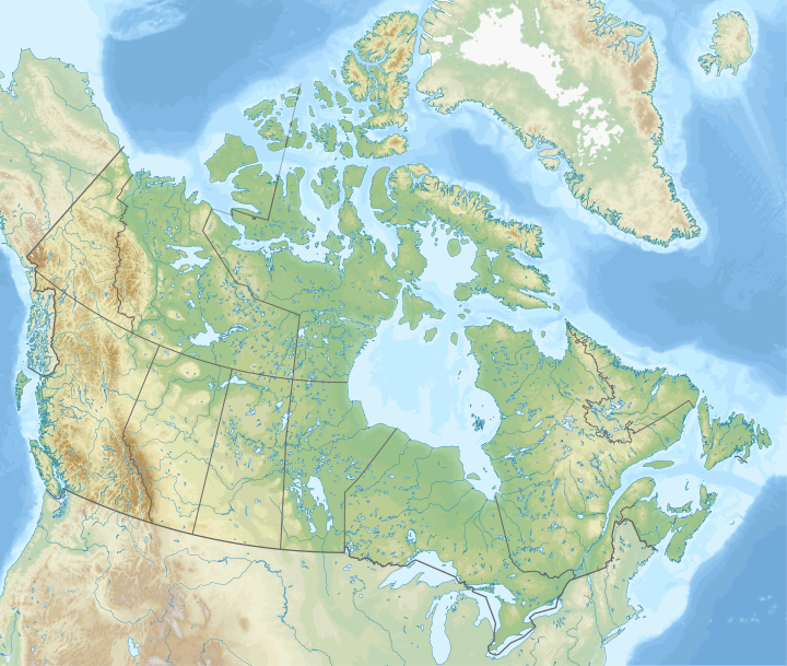 Noclador/sandbox/Canada 1989-2024 is located in Canada