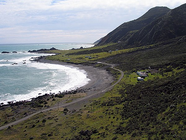 Coast of New Zealand.