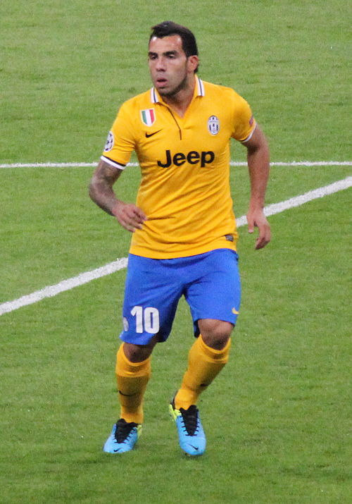 Carlos Tevez scored seven goals in Juventus' run to the final.