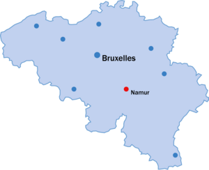 Namur belgique.png térkép