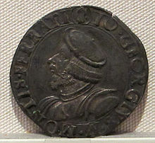 Casale monferrato, gian giorgio paleologo marchese, argento, 1530-1533, 01.JPG