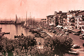 Кайенна, порт и улица Моле, XIX век