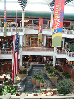 Charleston Town Center Shopping mall in Charleston, West Virginia