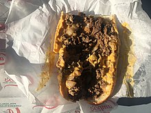 Cheesesteak from Campo's with onions and Whiz Cheesesteak from Campo's.jpg