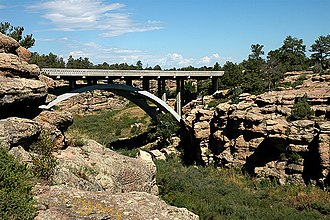 Cherry Creek Bridge, built in 1948 Cherry Creek Bridge.jpg