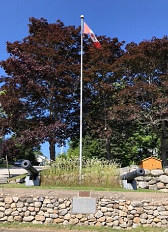 Chester Blockhouse Cannons, Chester Legion, Chester, Nova Scotia Chester Cannons, Chester, Nova Scotia.jpg