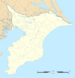 ကာမာဂါယဗုဒ္ဓရုပ်ပွားတော် သည် Chiba Prefecture တွင် တည်ရှိသည်
