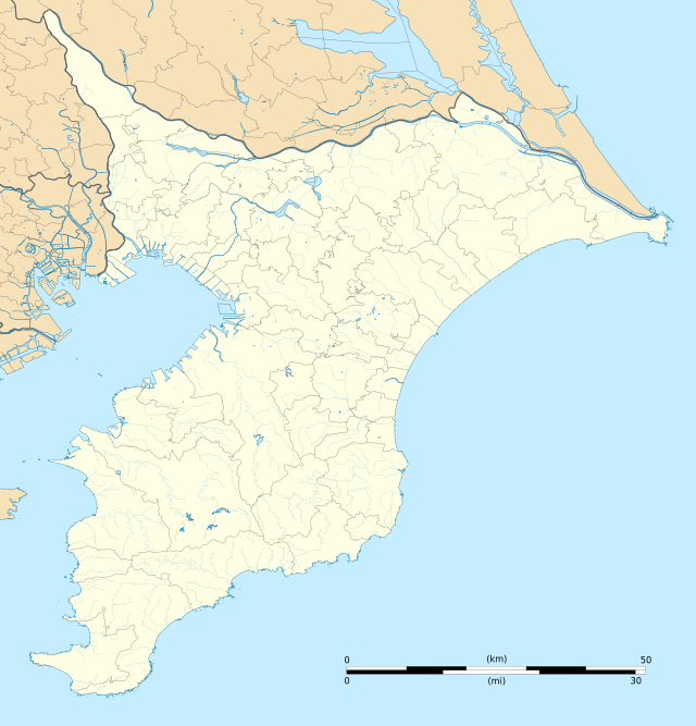 Kashiwa is located in Chiba Prefecture