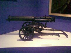 Vickers machine gun from Polish Army Museum's collection.