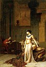『クレオパトラとカエサル』(1866)