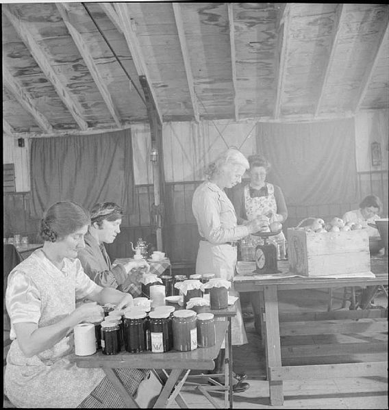 File:Community Gardening- Wartime Food Production at Rowney Green, Worcestershire, England, UK, 1943 D17528.jpg