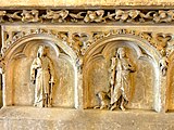 Conflans-Sainte-Honorine (78), biserica Saint-Maclou, figura culcată a lui Jean de Montmorency, baza 1.jpg
