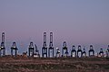 * Nomination Container cranes at the MPET- MSC PSA European Terminal in Port of Antwerp (Kieldrecht, Belgium) during the sunset civil twilight --Trougnouf 11:31, 28 April 2018 (UTC) * Promotion Good quality. --Ermell 12:32, 28 April 2018 (UTC)