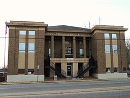Domstolsbyggnaden i Coosa County.