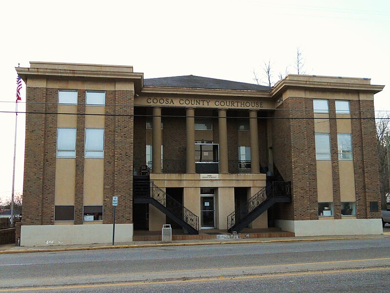 Condado de Coosa Alabama Courthouse.JPG