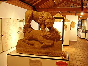 The Corbridge Lion in the Roman Corbridge Museum Corbridge Lion.jpg