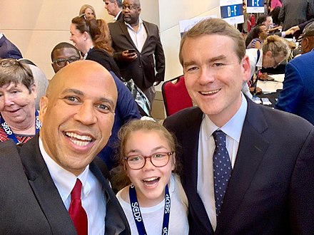 Cory Booker and Michael Bennet (D-CO)