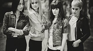 Sahara Hotnights all-female rock band from Robertsfors, Sweden