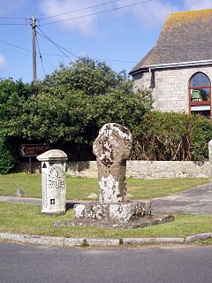 Crows-an-Wra Hamlet in west Cornwall, England