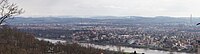 Blick auf Dresden von neben dem Luisenhof