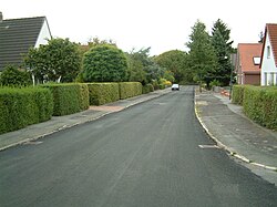 Straße nach einer DSK - Erneuerung