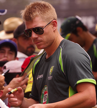 David Warner in 2014