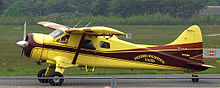 A Beaver, operated by Freebird Wilderness Tours, at Airport Niederrhein in Germany De Havilland Canada DHC-2 Beaver (N130WA).jpg