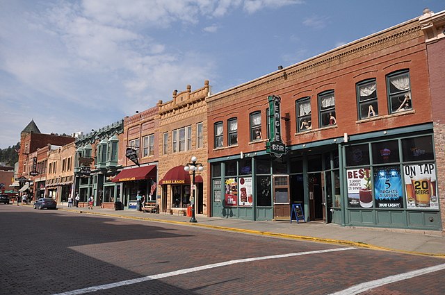 Downtown Deadwood in 2017