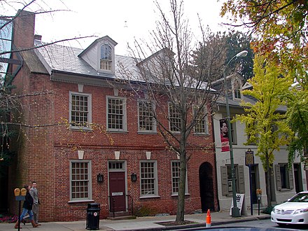 Demuth's home in Lancaster, where he died, now the Demuth Museum
