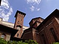 Tower and brickwork