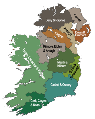 <span class="mw-page-title-main">Province of Armagh (Church of Ireland)</span> Ecclesiastical province of the Church of Ireland