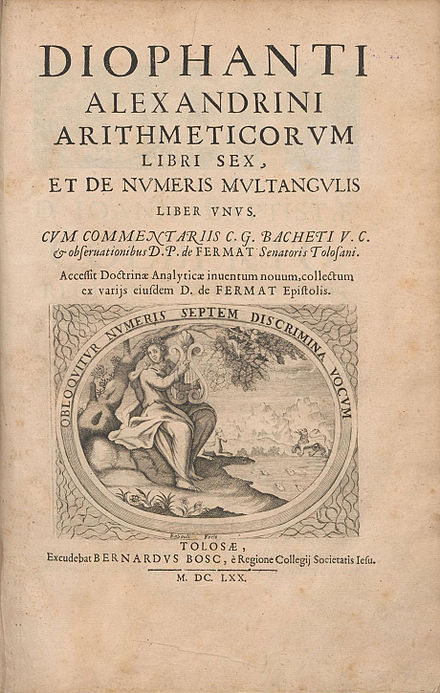 Diofant al llibre Arithmetica és el primer a descriure la incògnita en el sentit matemàtic del terme.