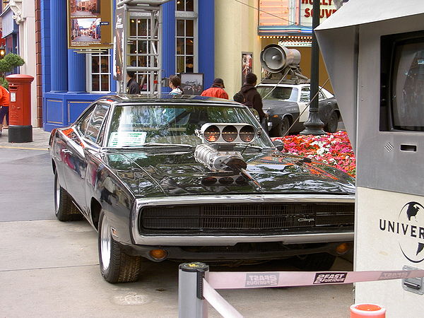 Diesel's main car, a Dodge Charger, from Fast & Furious