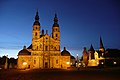 Dom und Michaelskirche bei Nacht