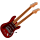 Double neck electric guitar icon.svg