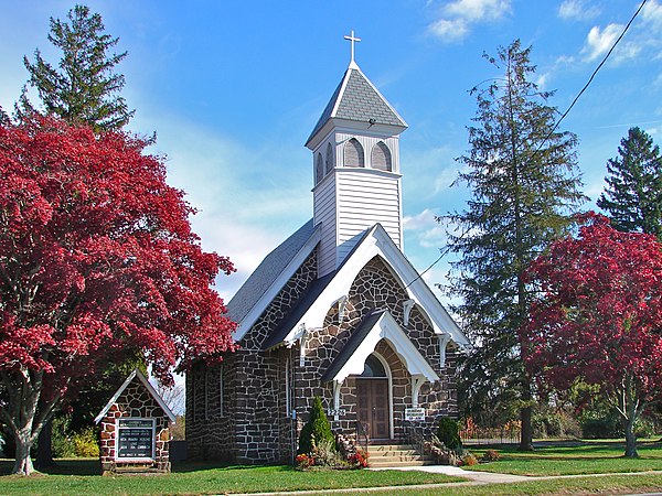 Downer Methodist Episcopal Church in Monroe Township, November 2011