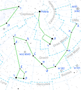 Constelación del Dragón, perteneciente a Shiryū.