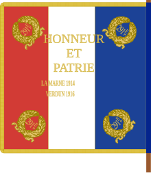 Drapeau 291e régiment d'infanterie.svg