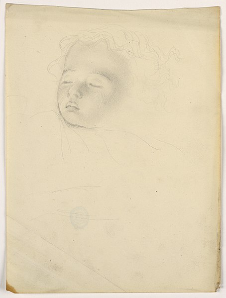 File:Drawing, Child Sleeping, 1840–45 (CH 18565795).jpg