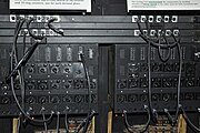ENIAC computer on display at Fort Sill Museum, Lawton, Oklamoma, US
