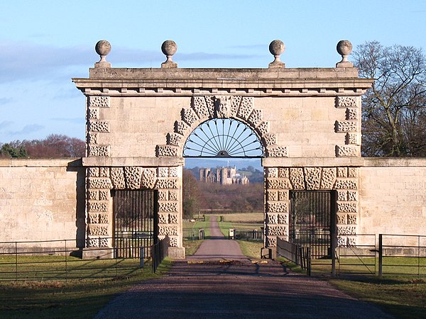 Great Gate, or East Gate, Studley Royal