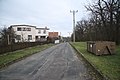 Čeština: Východní pohled do ulice U Obory v Hrotovicích, okr. Třebíč. English: East view of U Obory street in Hrotovice, Třebíč District.