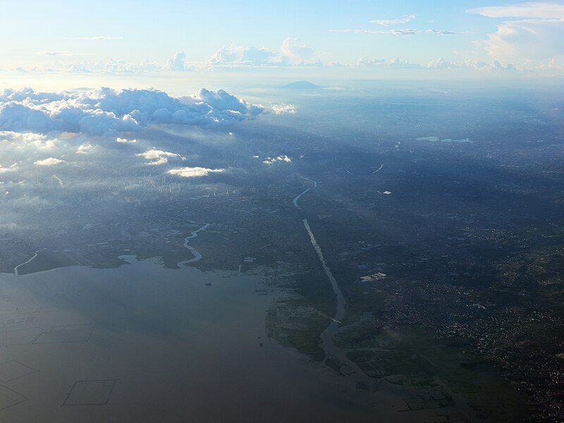 File:Eastern Metro Manila-Rizal, Laguna Lake from air (Taytay, Rizal; 04-29-2023).jpg