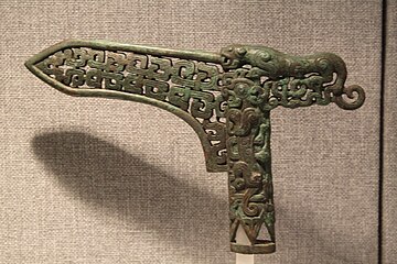 Dagger-axe, Eastern Zhou