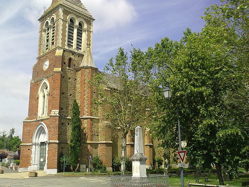 File:Eglise de Bordes (Hautes-Pyrénées) vue 2.jpg