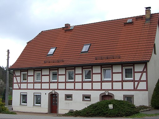 Ehemalige Schmiede Niederschöna, erbaut 1807