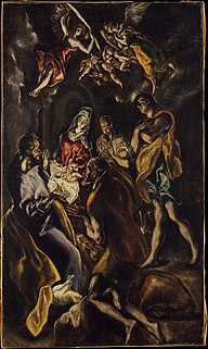 El Greco (Domenikos Theotokopoulos) and Workshop - The Adoration of the Shepherds - 41.190.17 - Metropolitan Museum of Art.jpg