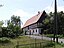 Half-timbered house at Dorfstrasse in Elbisbach (Frohburg, Leipzig district, Saxony)